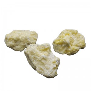 Faktori Pwovizyon pou segondè pite klere jòn poud / granules / flak souf 99.999% 99.9999%