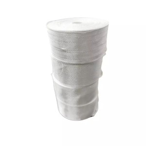 Anpassade naturliga, slätt vävda silanfiberband för stickning och vävning