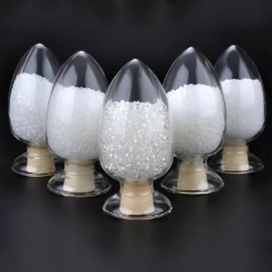 Թաղանթային տոպրակի հատիկներ, թափանցիկ ֆլուորեսցենտային ջերմապլաստիկ պոլիուրեթանային պլաստիկե հատիկներ