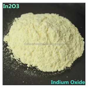 Фабрична доставка индиев (III) оксид In2O3 прах 99,99% -99,9999% CAS 1312-43-2