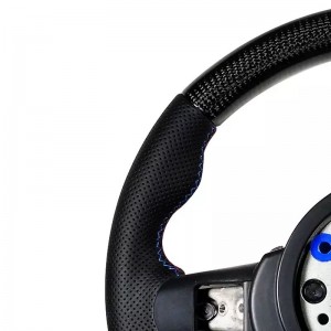 កង់ដៃចង្កូតពហុមុខងារ ការប្រណាំងលក់ដុំ កង់ដៃចង្កូតដែលមានជាតិសរសៃកាបូនដែលបានកែប្រែថ្មី។