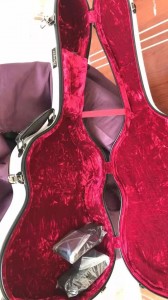Lanja maivana Logo Custom Guitar Tour Case Hard Shell Guita Case Fiberglass/Carbon Guitar Flight Case