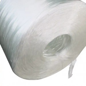 High Temperature Resistant Fiberglass Texturized Yarn Insulation Material ချည်ဖန်မျှင်